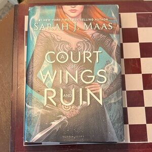 A Court of Wings and Ruin Hardcover Book